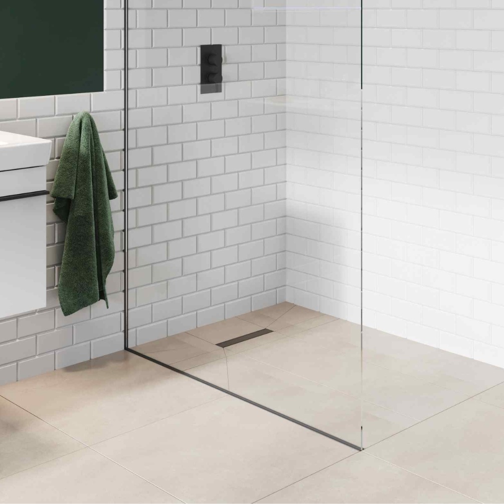 Product Lifestyle image of the Abacus Matt Black 8mm Recessed Channel Pack